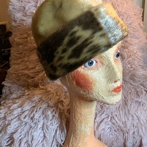 Vintage fur hat